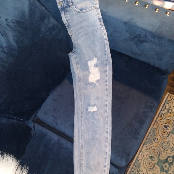Destroyed tinsletown jeans - Picture 2 of 3